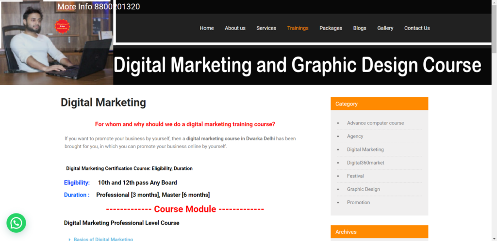 Top 3 Digital Marketing Training Institute In Dwarka