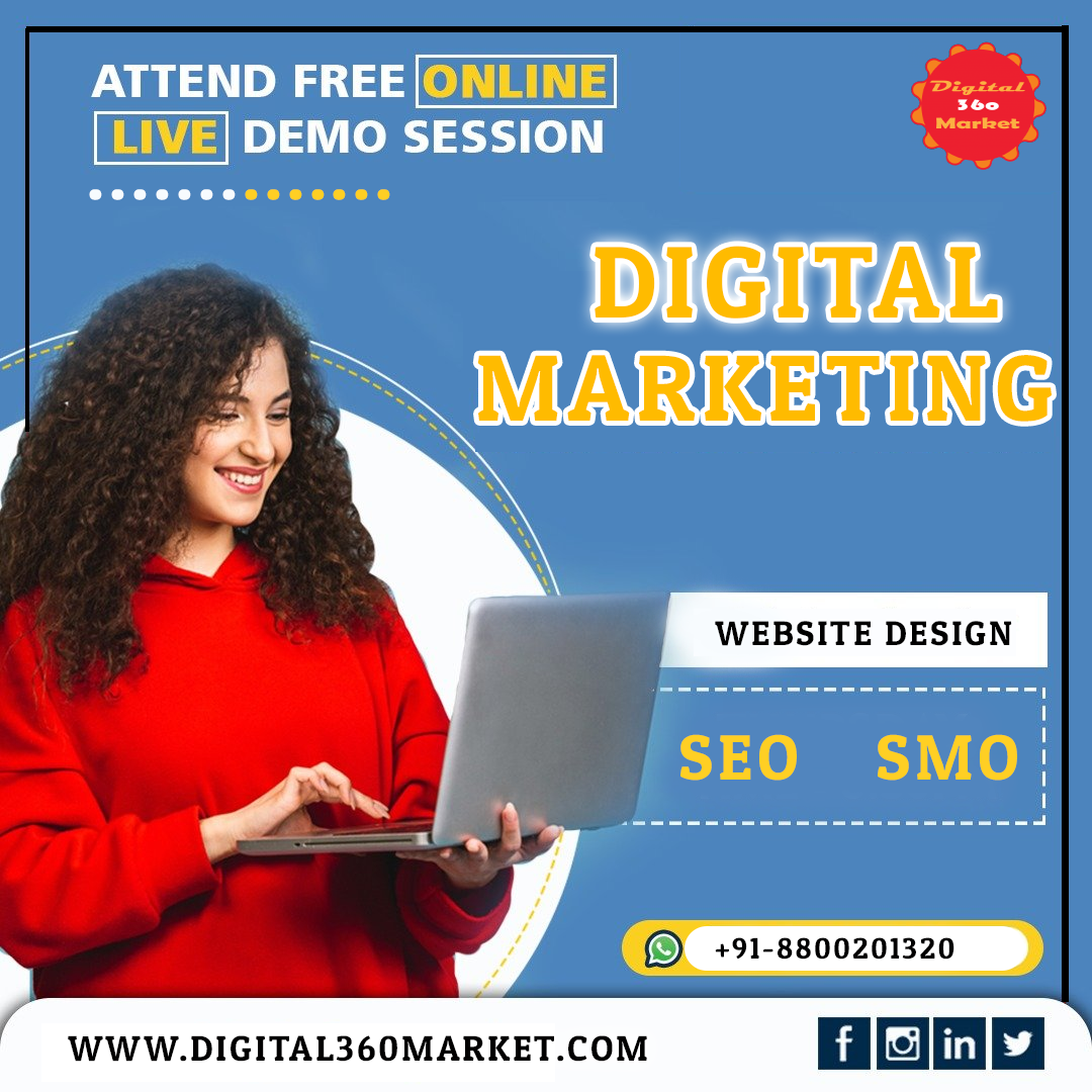 Attend Free Online Live Demo Sessions in Digital Marketing.