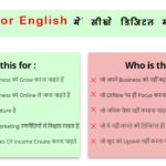 hindi or english me sikhe digital marketing