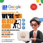 Google my business sites closes