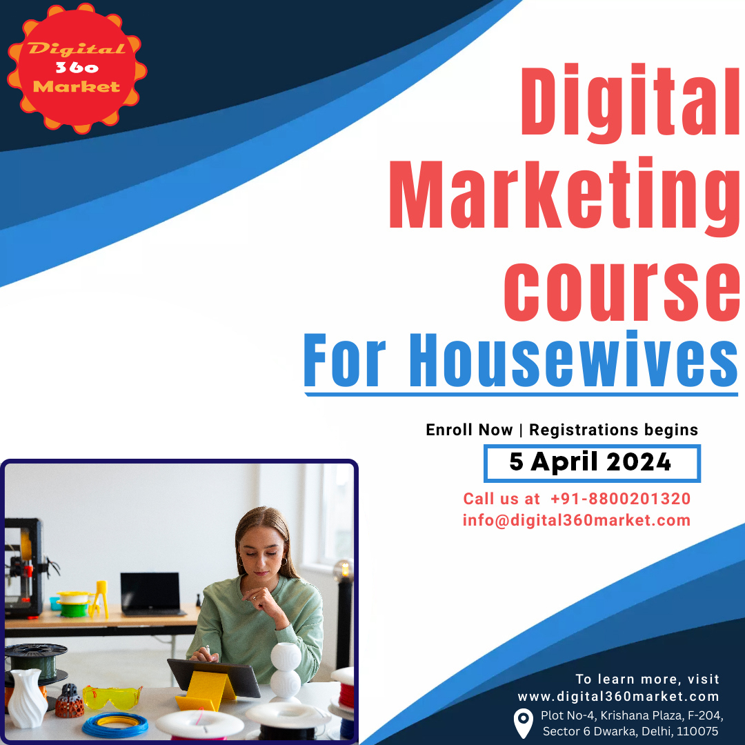 Digital Marketing course for housewives.
