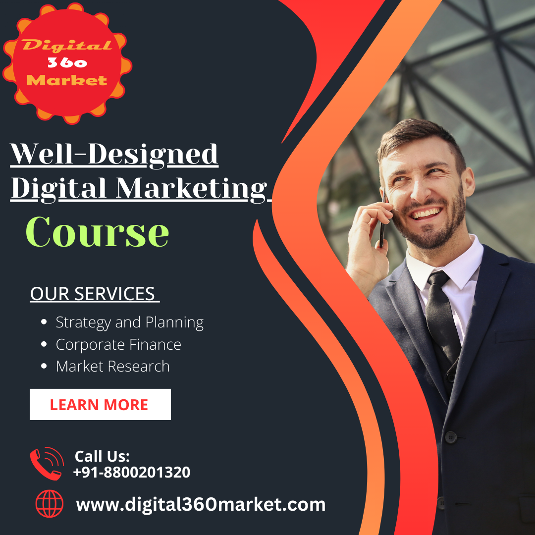 well-designed course for your career in this digital world