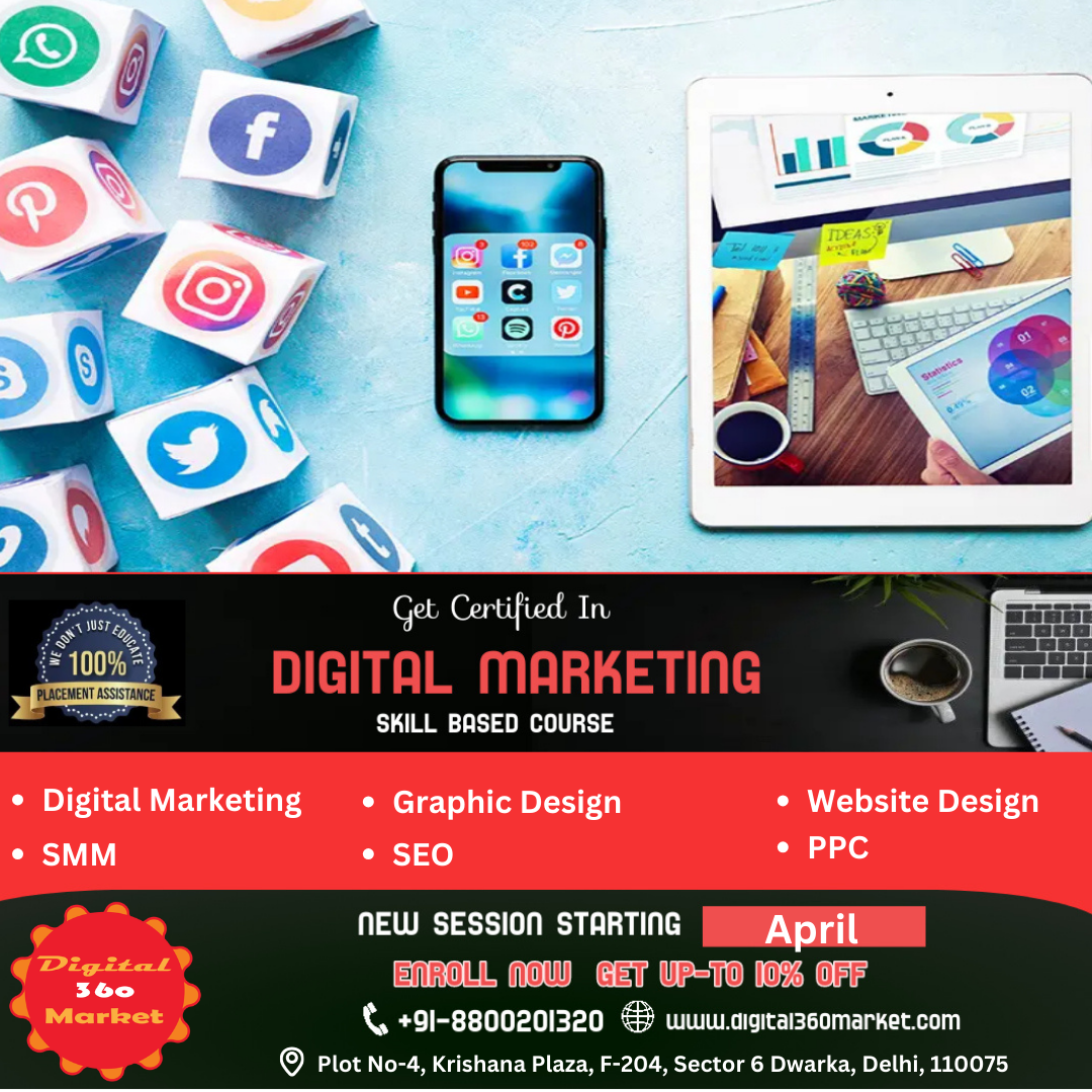 professional digital marketing courses in Dwarka Delhi