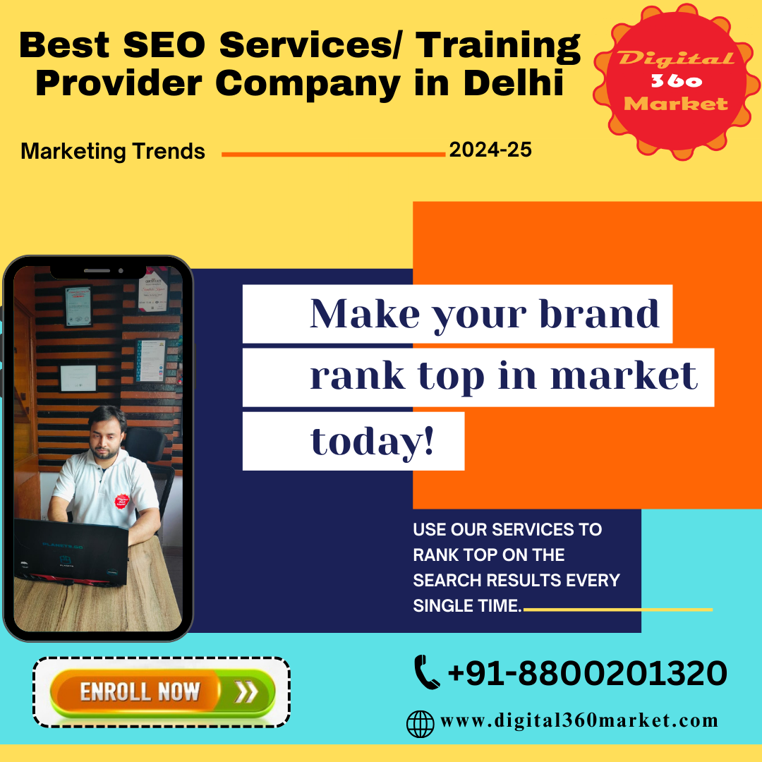 Best SEO Services Training Provider Company in Delhi