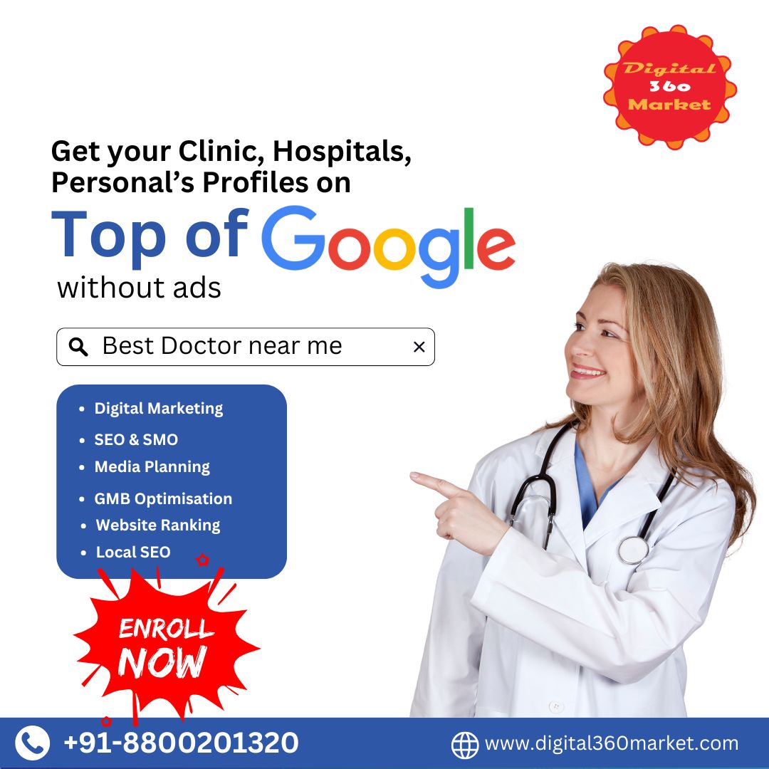 Get your Clinic, Hospitals, Personal’s Profiles on