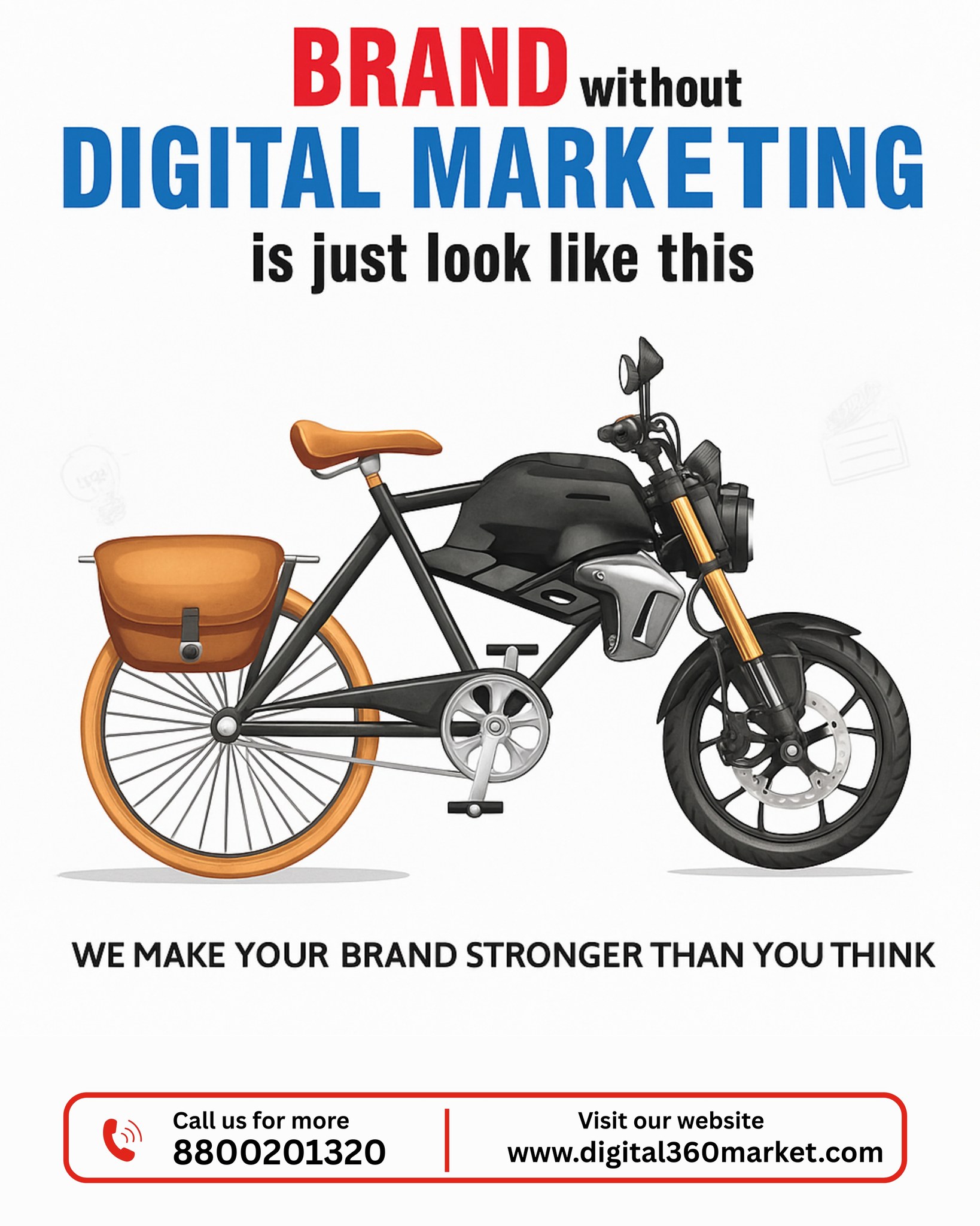 A brand without digital marketing