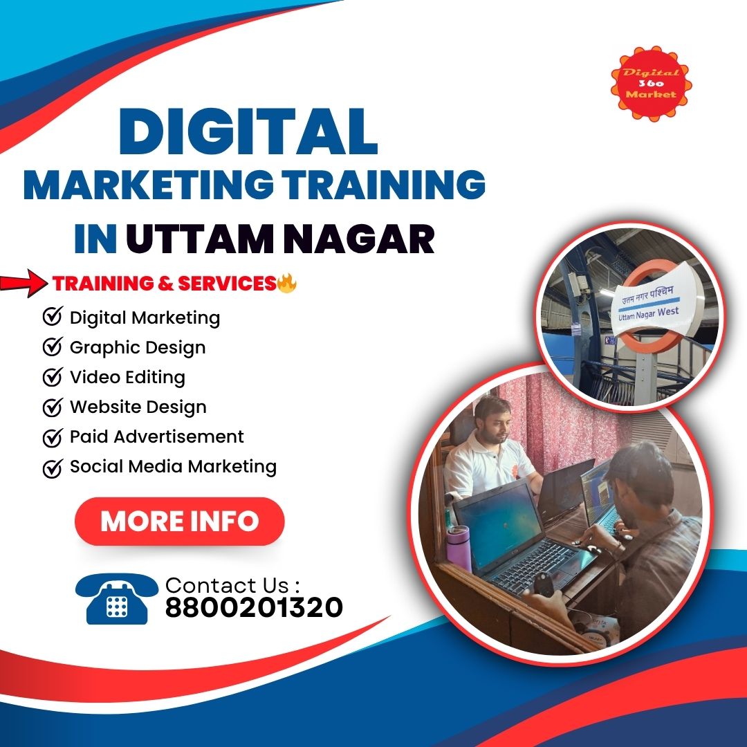 Digital marketing training in Uttam Nagar Delhi