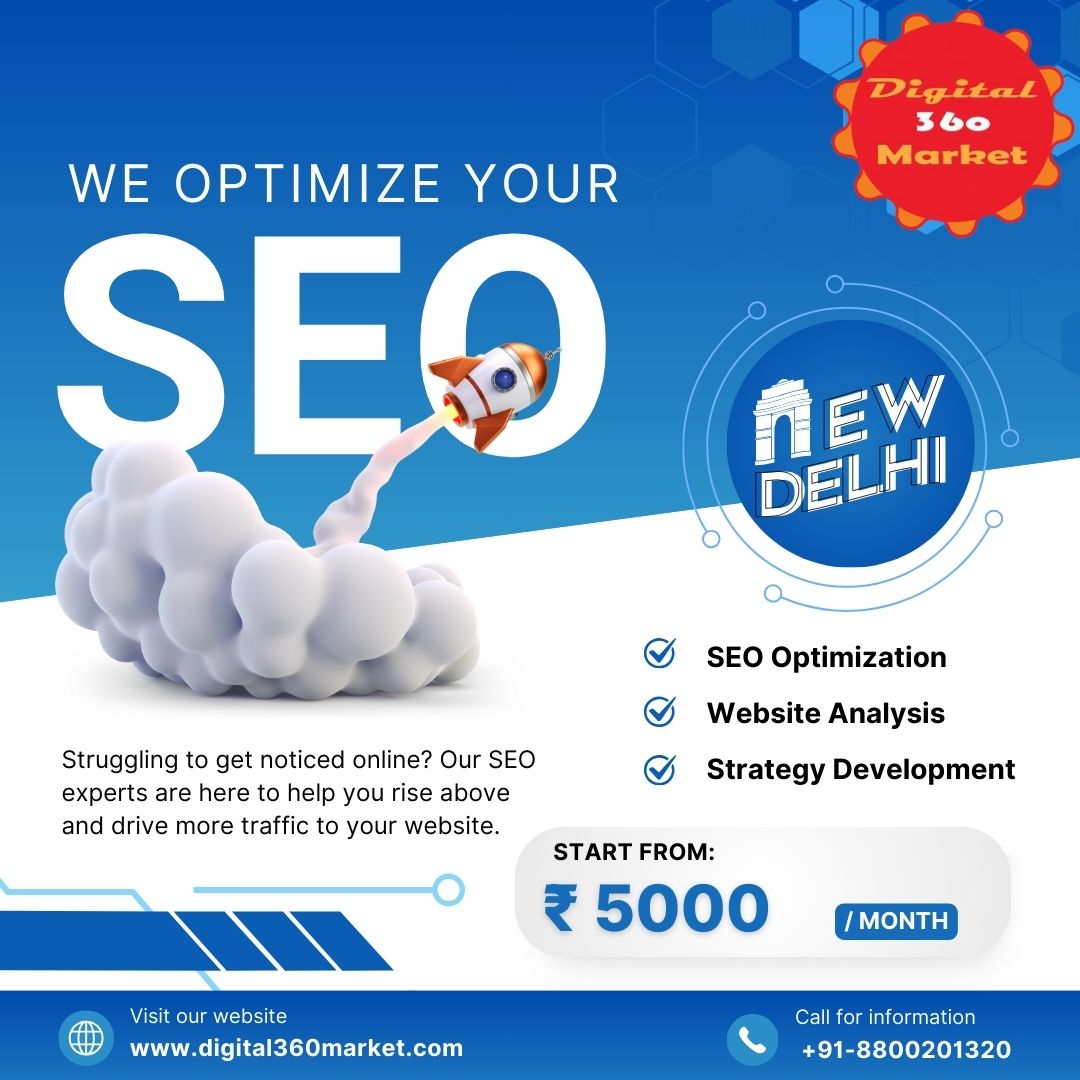 Best SEO Service in New Delhi | Digital360market