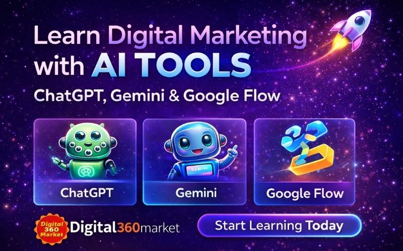 Learn Digital marketing with ai power