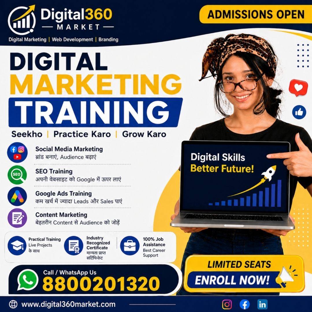 Digital Marketing Training in Dwarka Delhi | Online & Offline Classes
